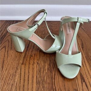 Antonio Melani Women's Green Heeled Sandals